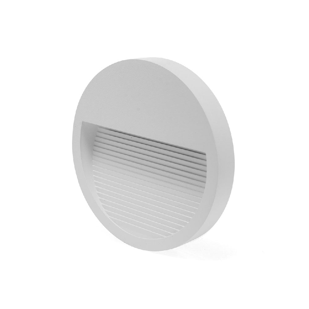 LÁMPARA DE CORTESÍA EMPOTRABLE BLANCO R6, 6W, 3000K, IP65