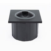 LÁMPARA DE CORTESÍA EMPOTRABLE NEGRO EYE, 3W, 3000K, IP65