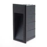 LÁMPARA DE CORTESÍA EMPOTRABLE NEGRO ARV, 3W, 3000K, IP65