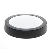 PANEL LED REDONDO NEGRO PARA SOBREPONER, 12W, 650LM