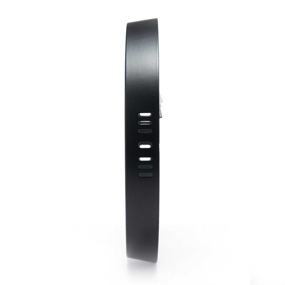 PANEL LED REDONDO NEGRO PARA SOBREPONER, 18W, 1100LM