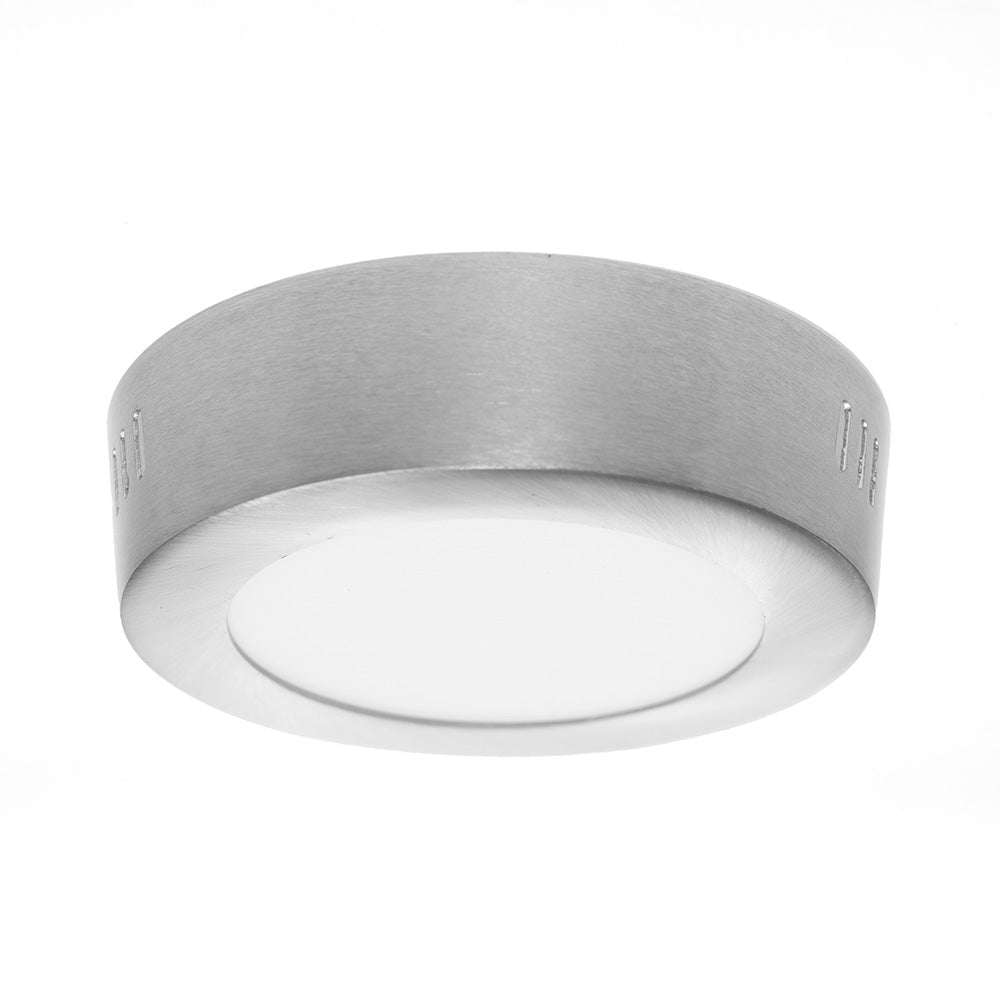 PANEL LED REDONDO SATÍN PARA SOBREPONER, 6W, 300LM