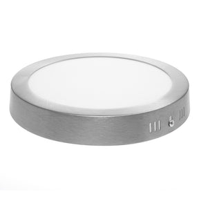 PANEL LED REDONDO SATÍN PARA SOBREPONER, 18W, 1260LM