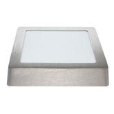 PANEL LED CUADRADO SATÍN PARA SOBREPONER, 12W, 840LM