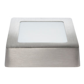 PANEL LED CUADRADO SATÍN PARA SOBREPONER, 6W, 420LM