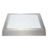 PANEL LED CUADRADO SATÍN PARA SOBREPONER, 18W, 1260LM