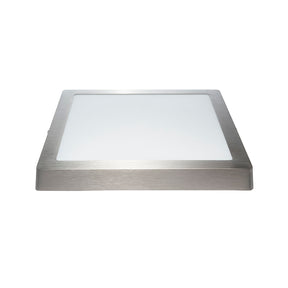 PANEL LED CUADRADO SATÍN PARA SOBREPONER, 24W, 1689LM