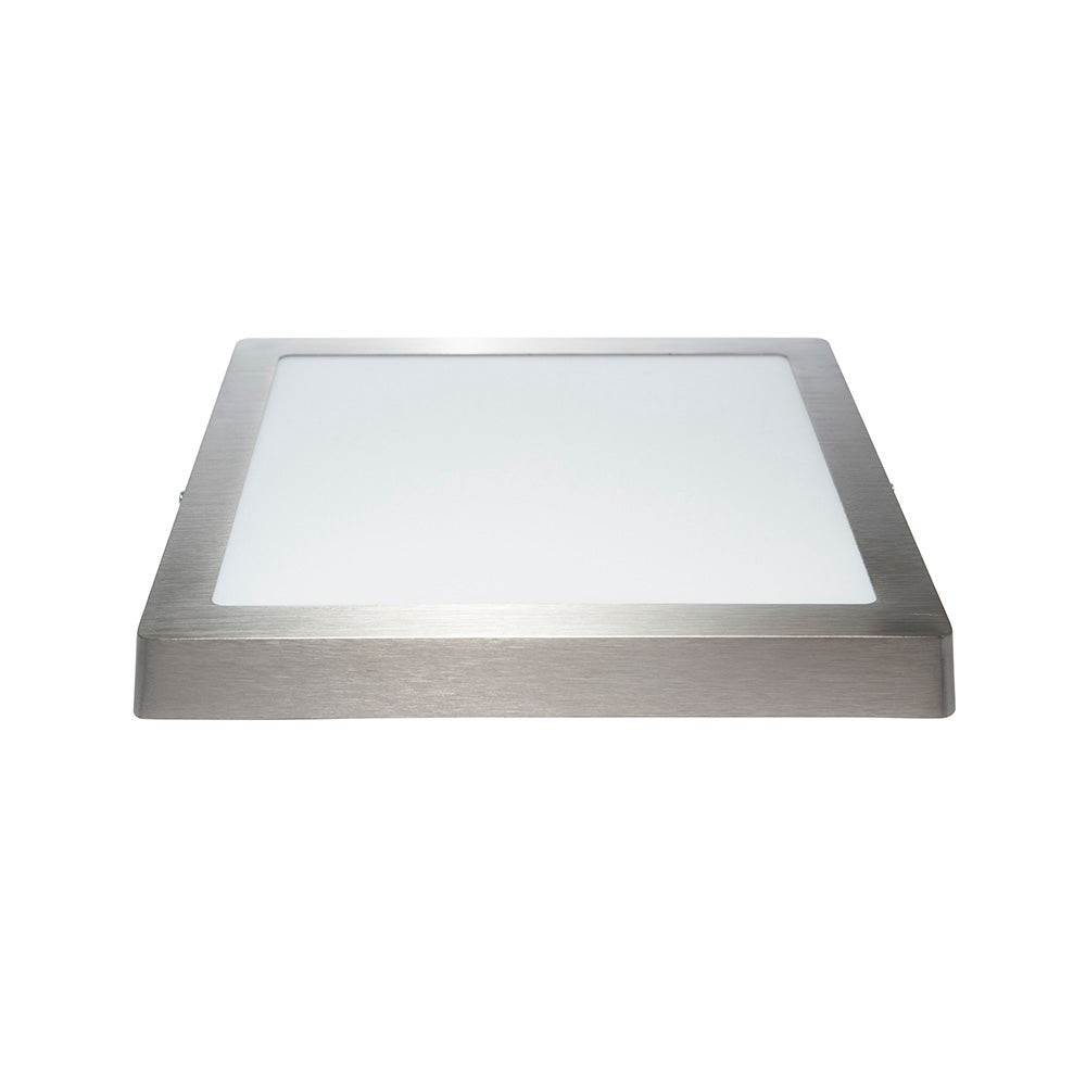 PANEL LED CUADRADO SATÍN PARA SOBREPONER, 24W, 1689LM