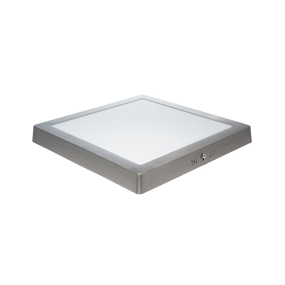 PANEL LED CUADRADO SATÍN PARA SOBREPONER, 24W, 1689LM