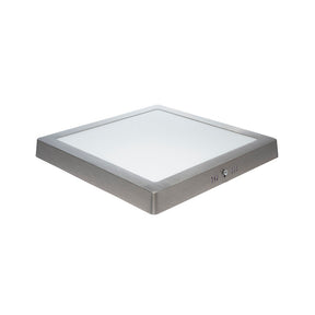 PANEL LED CUADRADO SATÍN PARA SOBREPONER, 24W, 1689LM