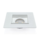EMPOTRABLE Y5SD CUADRADO BLANCO, BASE MR16, ALUMINIO