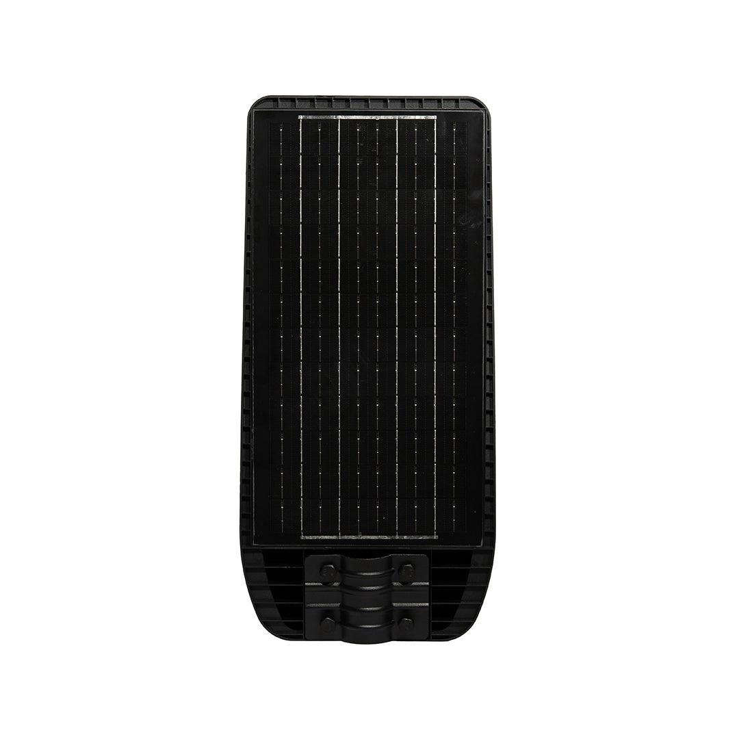 LUMINARIA EXTERIOR CON PANEL SOLAR ALL IN ONE, 100W, LUZ FRÍA