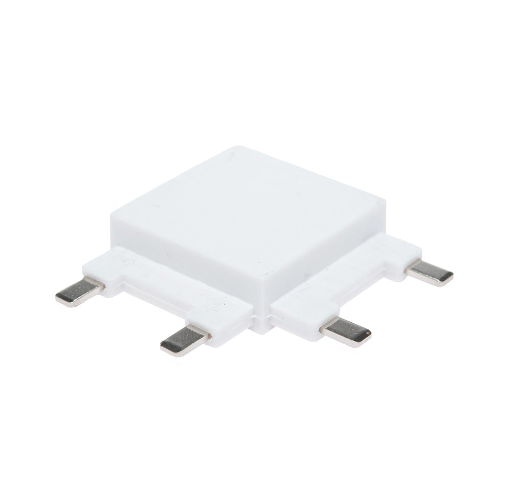 CONECTOR BLANCO PARA RIEL MAGNÉTICO HS-ION, TIPO L