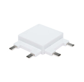 CONECTOR BLANCO PARA RIEL MAGNÉTICO HS-ION, TIPO L