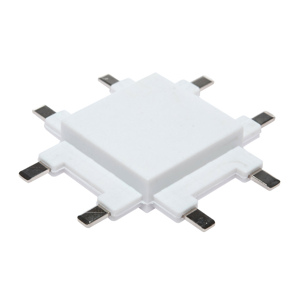 CONECTOR BLANCO PARA RIEL MAGNÉTICO HS-ION, TIPO X