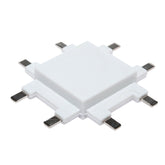 CONECTOR BLANCO PARA RIEL MAGNÉTICO HS-ION, TIPO X