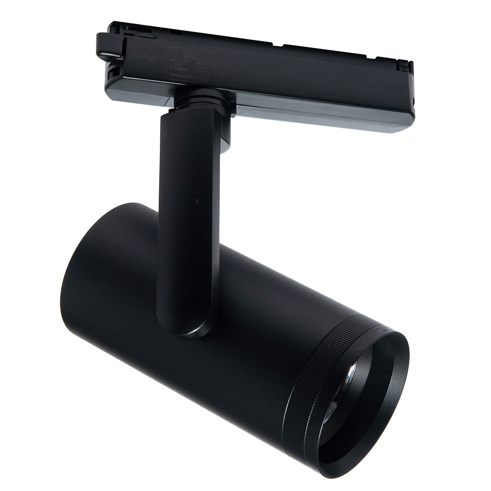 LUMINARIO HS TRACK ADJUSTABLE ZOOM LIGHT NEGRO, 25W, 3000K