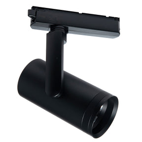 LUMINARIO HS TRACK ADJUSTABLE ZOOM LIGHT NEGRO, 25W, 3000K