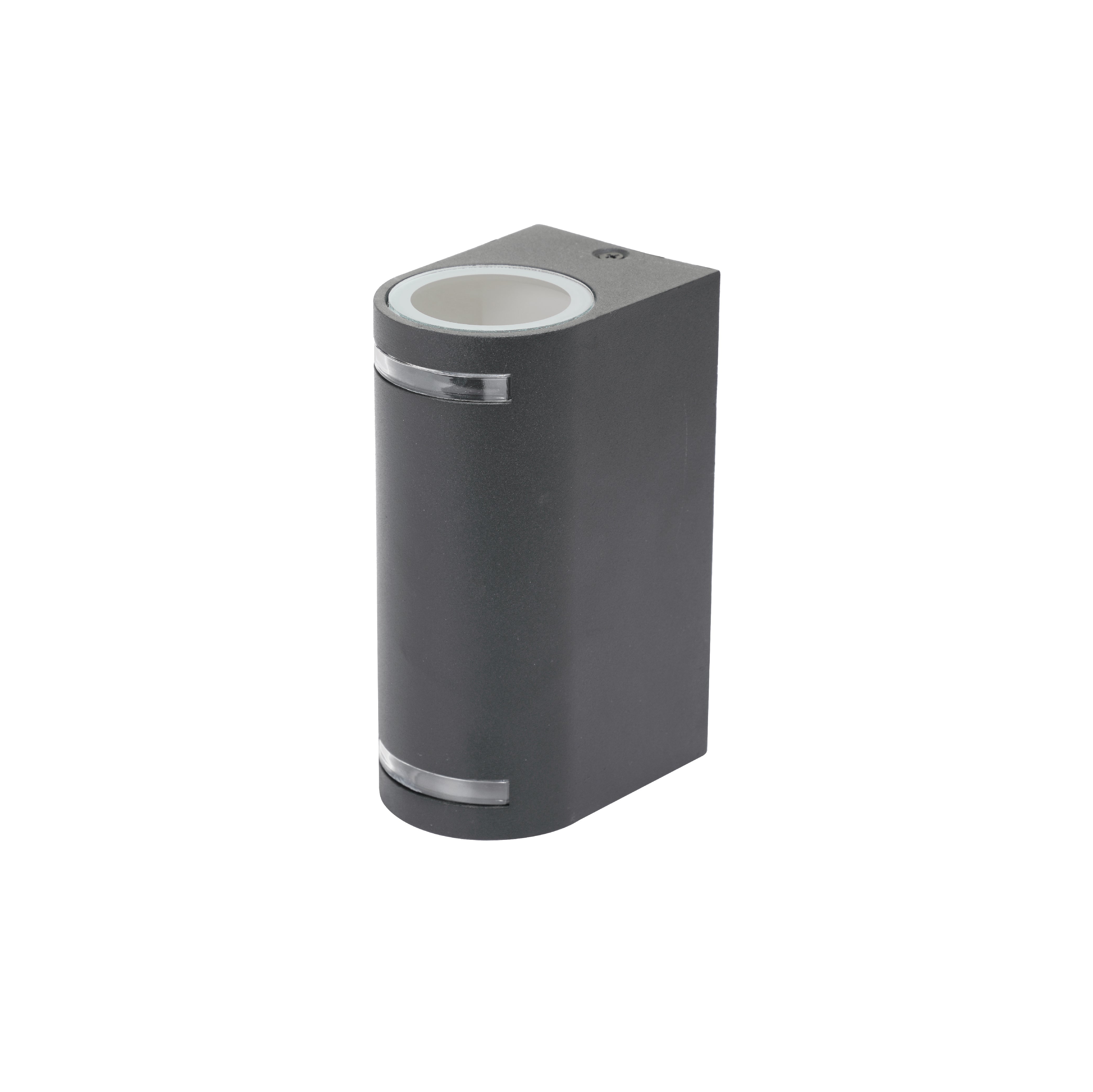 LÁMPARA ARBOTANTE R2 GRIS , BASE GU10, 13 W, EXTERIOR