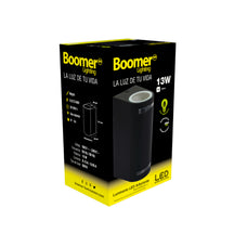 LÁMPARA ARBOTANTE R2 NEGRO, BASE GU10, 13 W, EXTERIOR